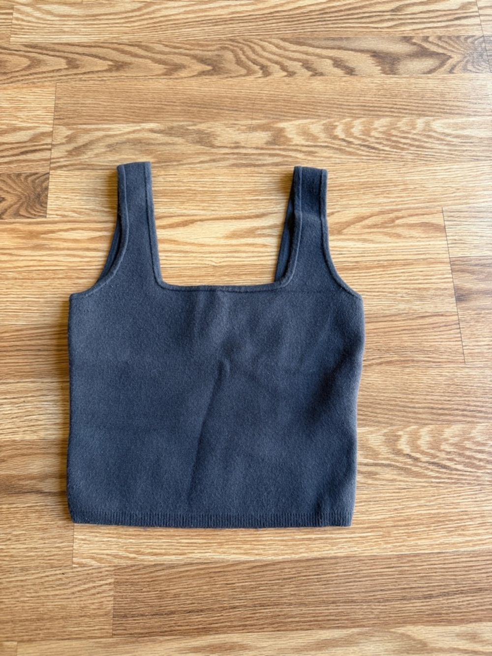 Abercrombie and fitch dark gray tank top